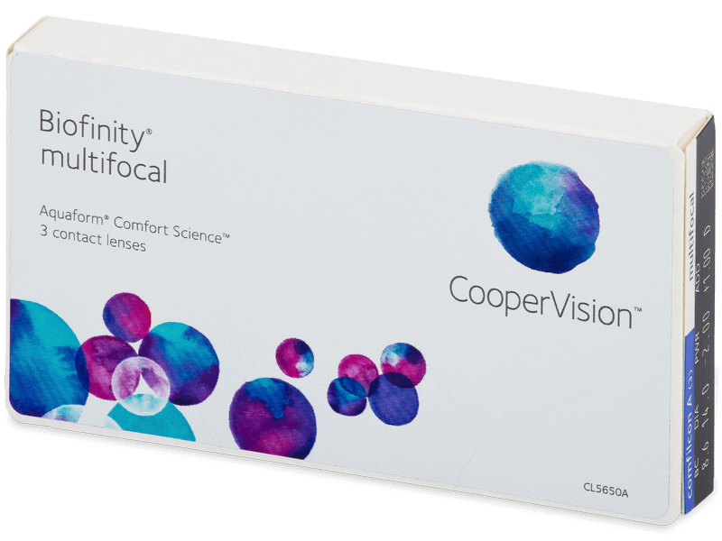 Cooper Vision Biofinity Multifocal (3 čočky)