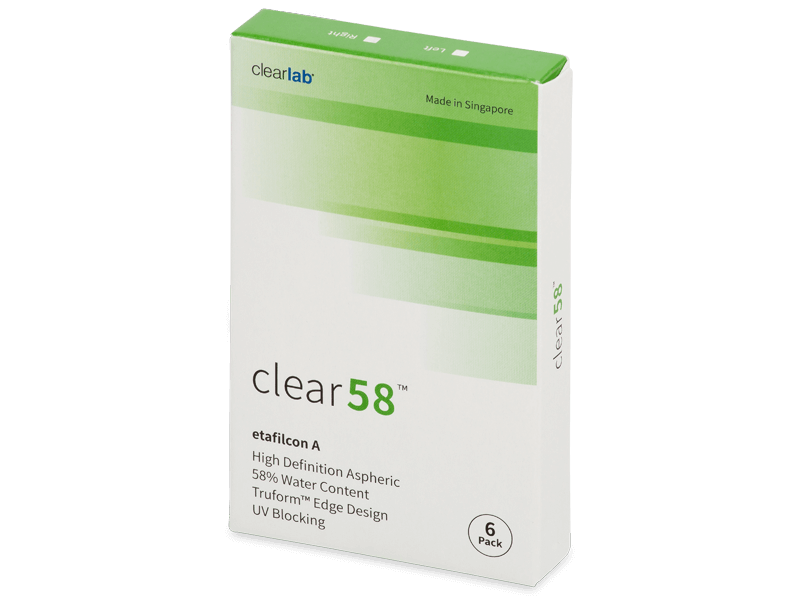 Clear 58 (6Â linser)