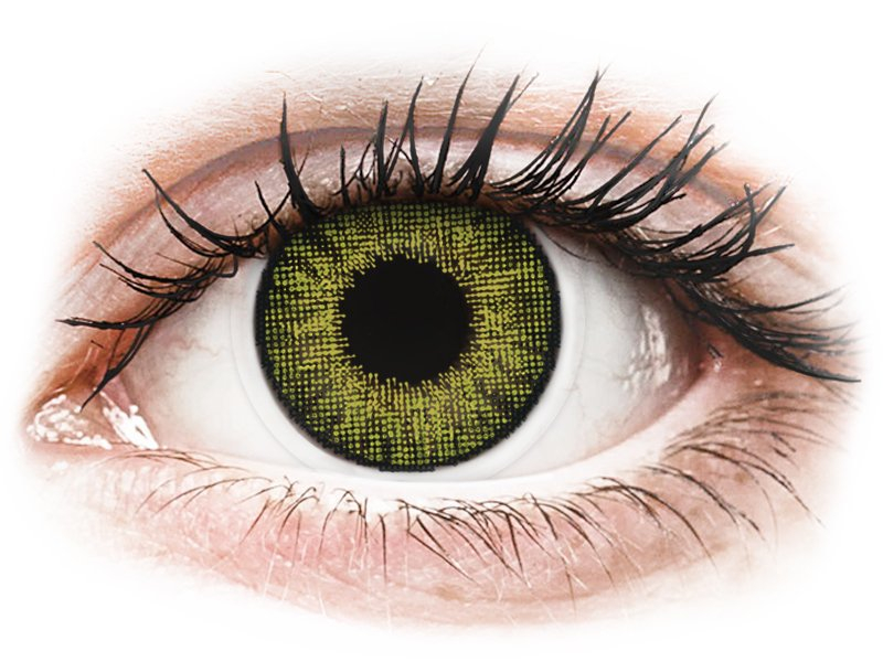 Billede af Air Optix Colors - Gemstone Green - uden styrke (2Â linser)