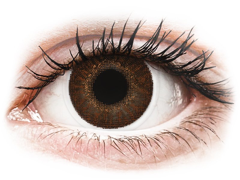 TopVue Color - nedioptrické (2 šošovky) Brown
