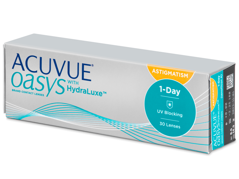 Billede af Acuvue Oasys 1-Day with HydraLuxe for Astigmatism (30 linser)