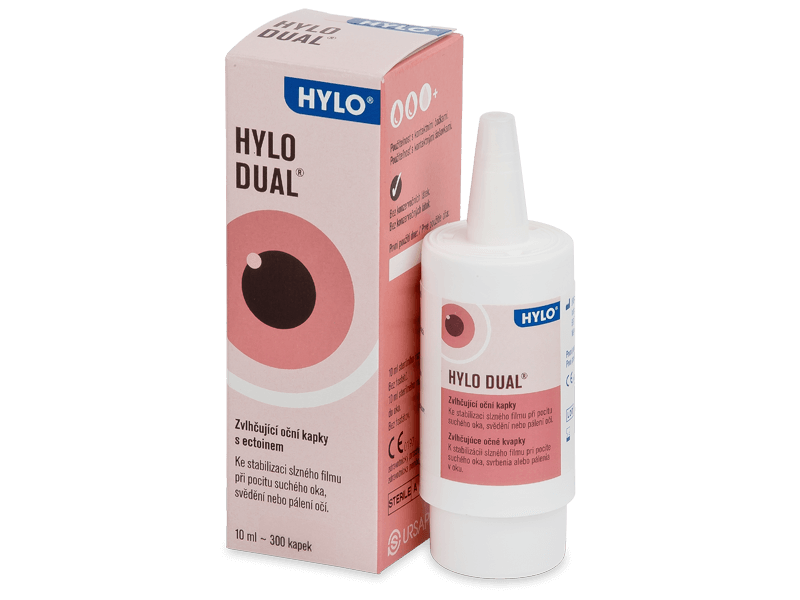 Ursapharm Oφθαλμικές σταγόνες HYLO-DUAL 10 ml