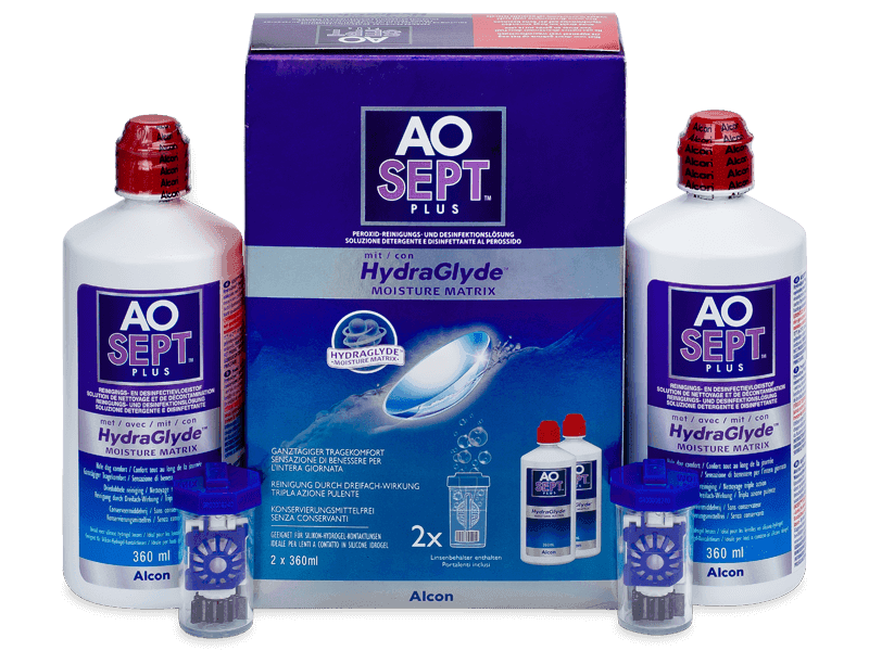 Otopina AO SEPT PLUS HydraGlyde 2x360 ml