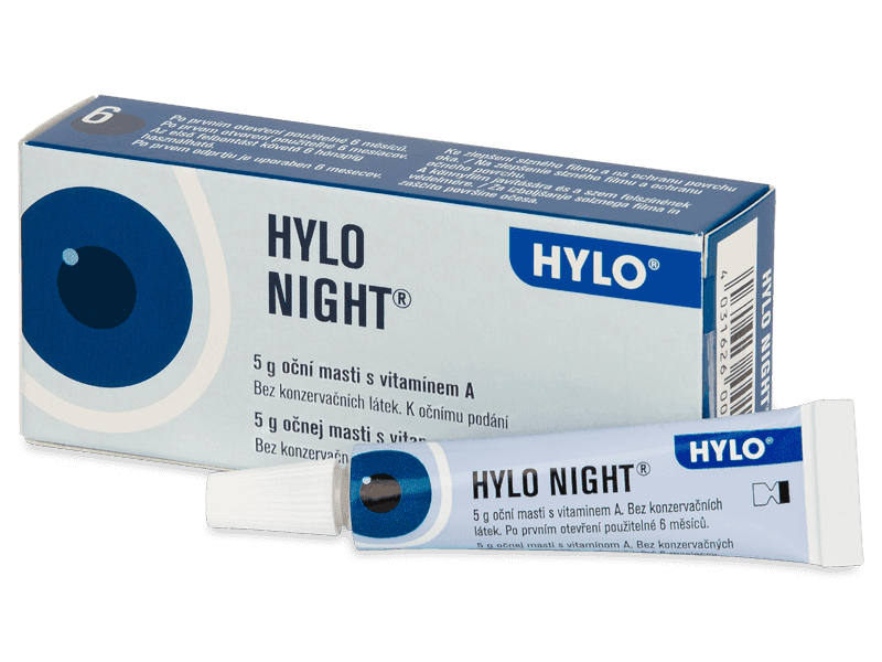 Levně Ursapharm Oční mast HYLO NIGHT 5 g (VitA POS)