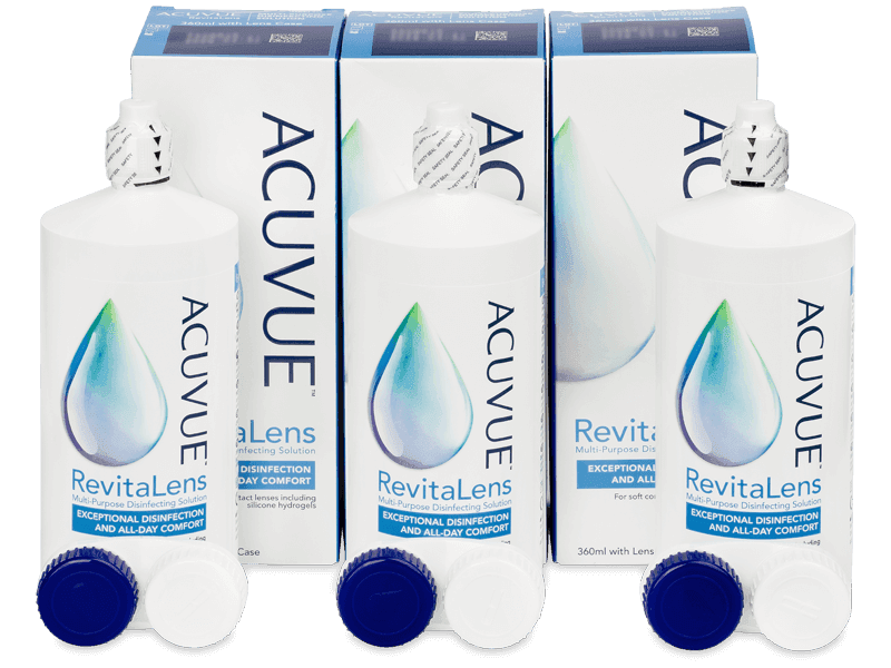 Soluție Acuvue RevitaLens 3x 360 ml