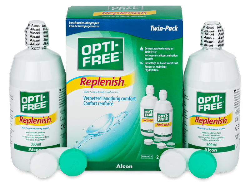 Otopina OPTI-FREE RepleniSH 2 x 300 ml