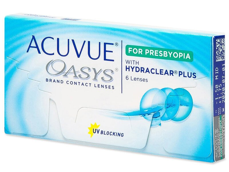 Acuvue Oasys for Presbyopia 6 lenses
