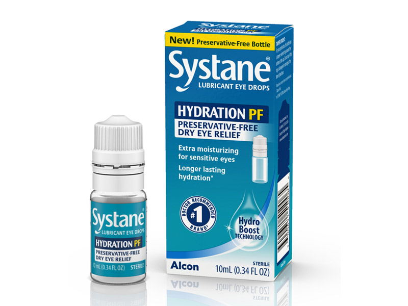 Oční kapky Systane Hydration bez konzervantů 10 ml