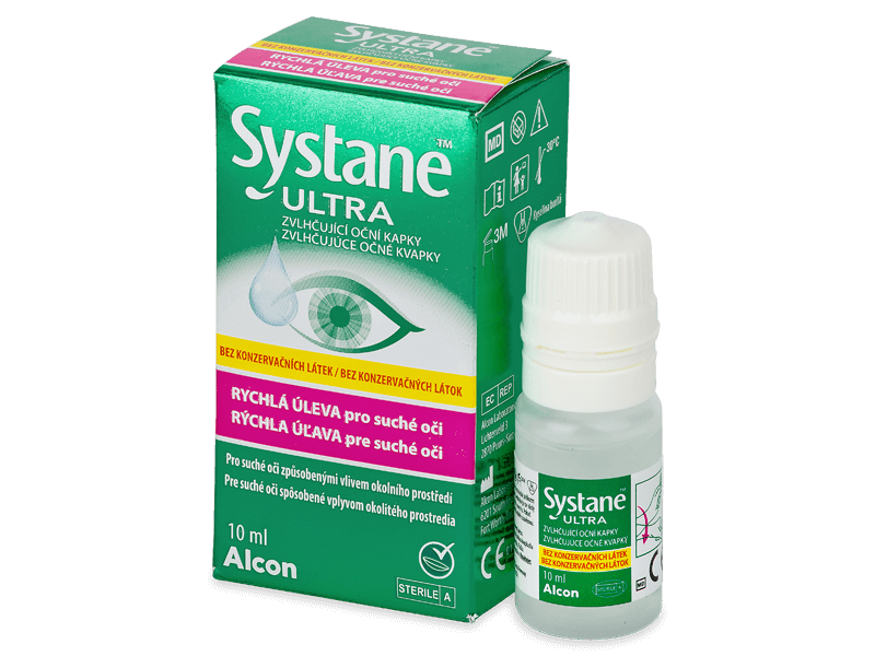 Oční kapky Systane Ultra bez konzervantů 10 ml
