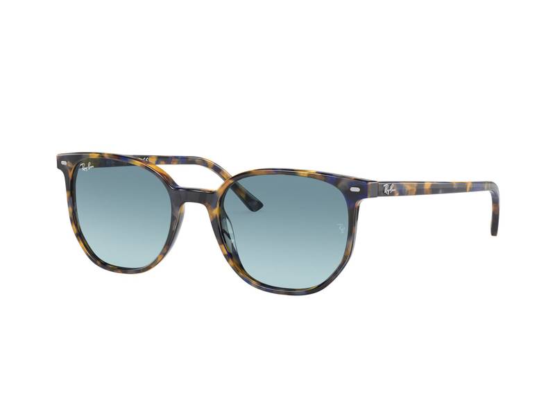 Ray-Ban RB2197 13563M , Occhiali Da Sole Graduati O Non Graduati , Prova Online , Unisex , Plastica , Misura M , Quadrati , Blu, Havana , Adrialenti