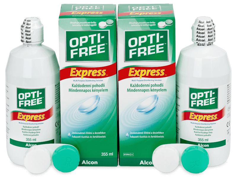 OPTI-FREE Express kontaktlencse folyadék 2 x 355 ml