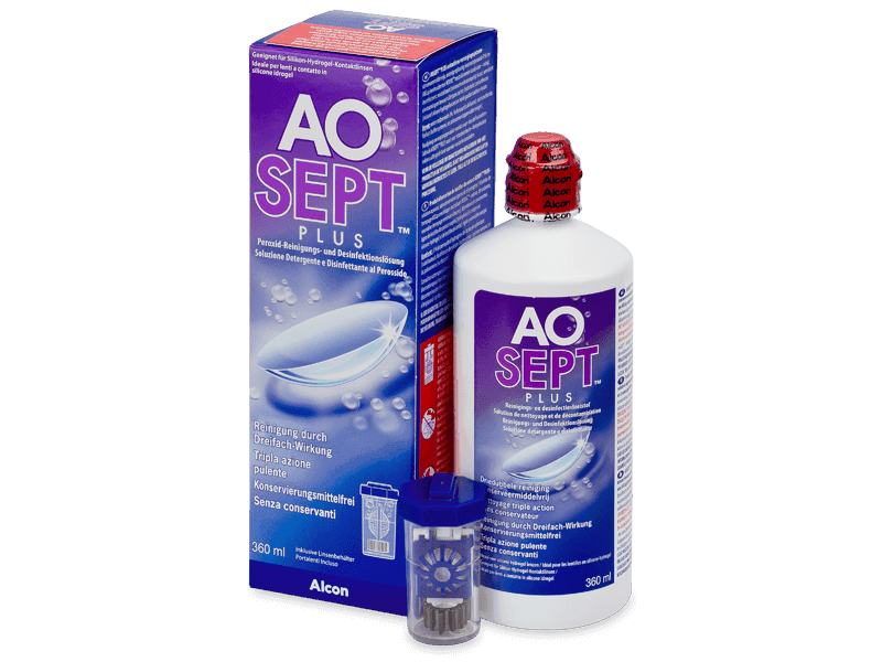 Alcon Υγρό AO SEPT PLUS 360 ml