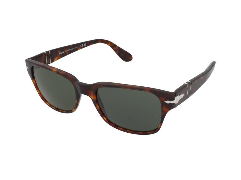 Persol PO3288S 24/31 , Occhiali Da Sole Graduati O Non Graduati , Prova Online , Unisex , Plastica , Misura M , Rettangolari , Marrone, Havana , Adria