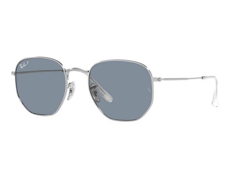 Ray-Ban RB3548N 003/02 , Occhiali Da Sole Graduati O Non Graduati , Prova Online , Unisex , Metallo , Misura M , Quadrati , Argento , Adrialenti