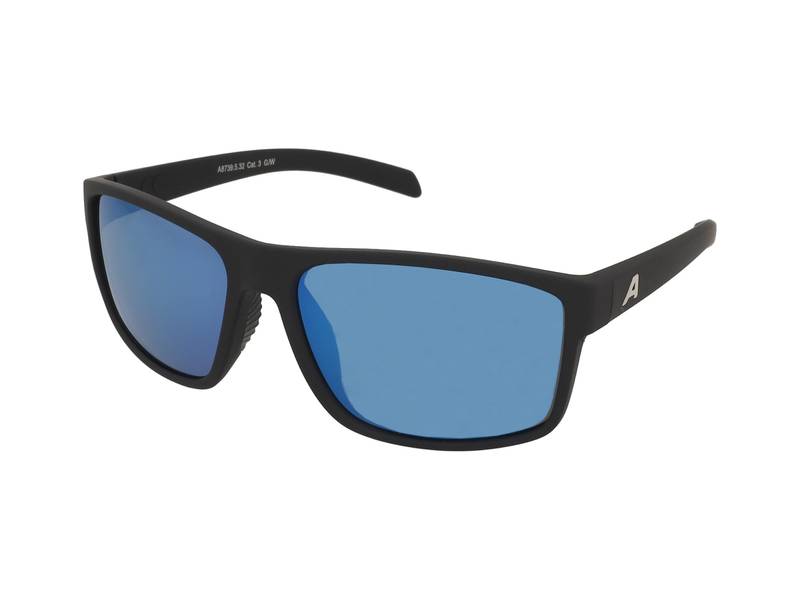 Alpina Nacan I P Black Matt/Blue Mirror