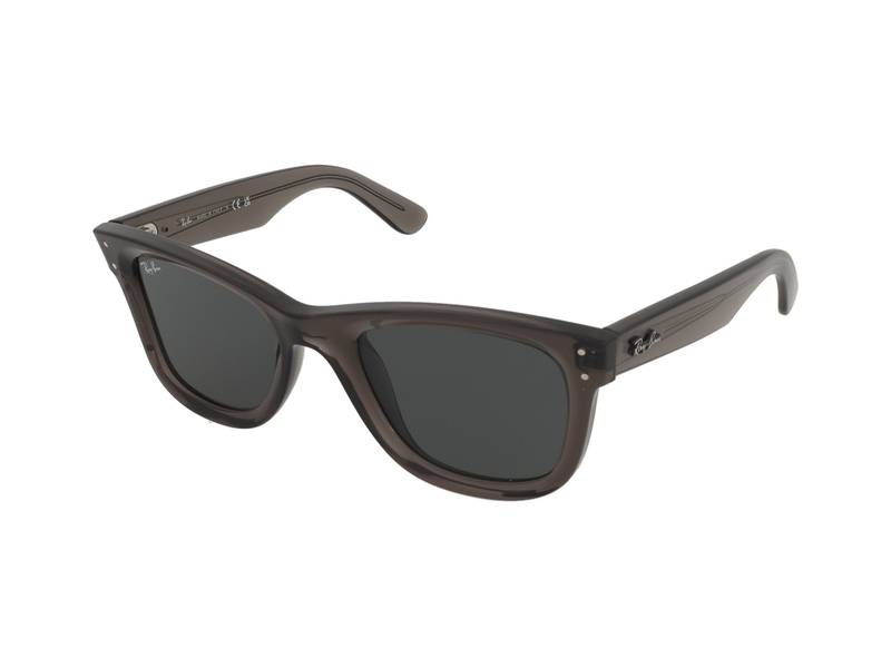 Ray-Ban Wayfarer Reverse RBR0502S 6707GR , Occhiali Da Sole Graduati O Non Graduati , Prova Online , Plastica , Misura M , Quadrati , Grigio, Traspare