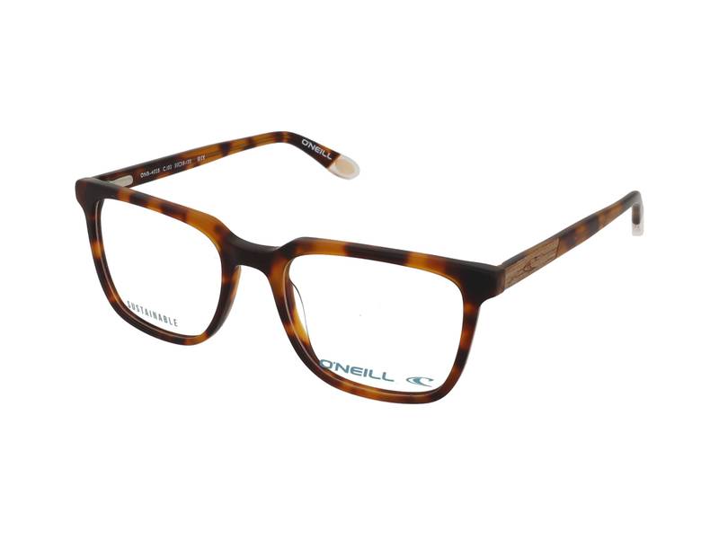 O'Neill ONB 4028 102 , Occhiali Da Vista Graduati , Unisex , Plastica , Misura S , Quadrati , Marrone, Havana , Adrialenti