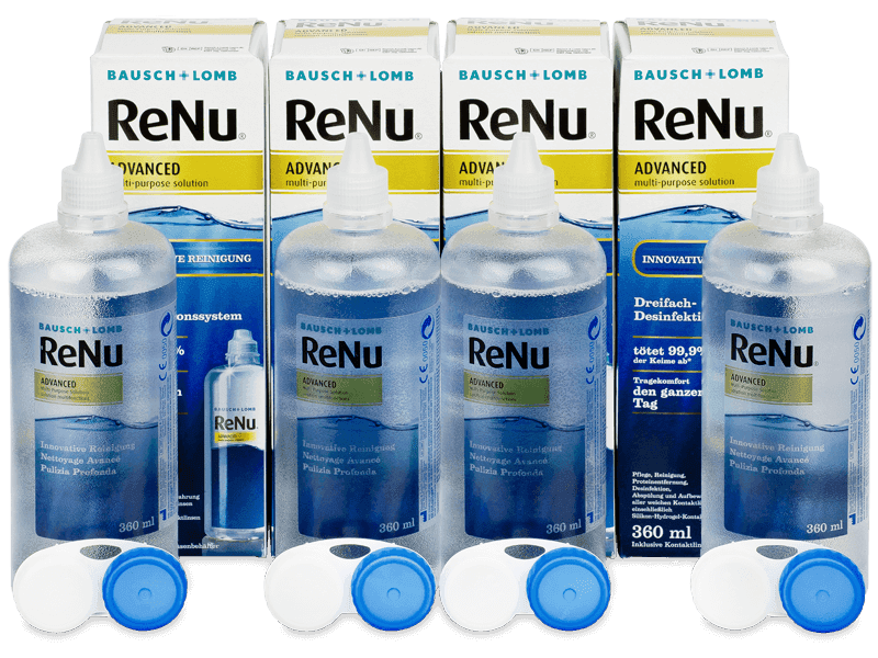 Bausch & Lomb ReNu Advanced vloeistof 4x 360 ml