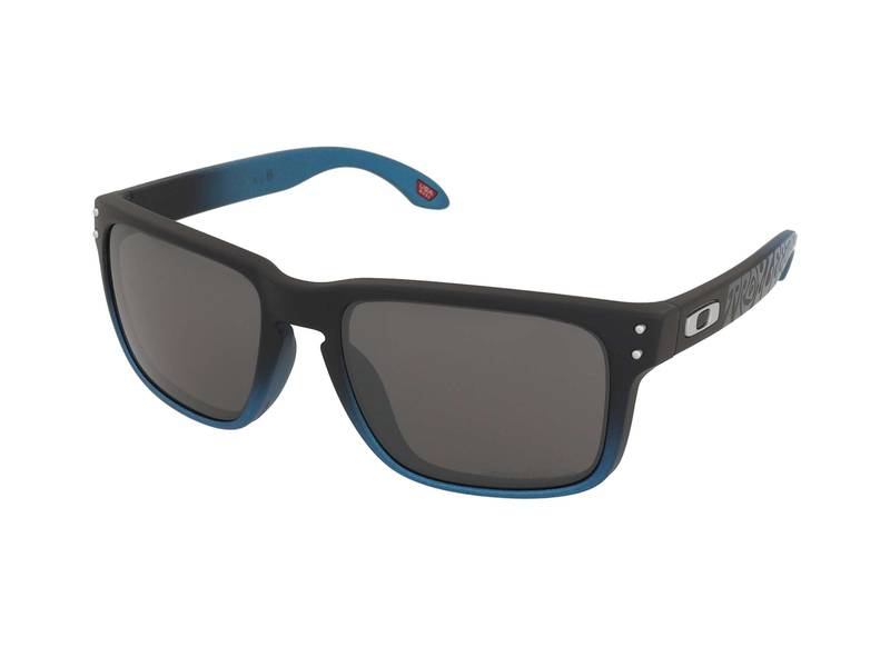 Oakley Holbrook OO9102 9102X9 , Occhiali Da Sole Graduati O Non Graduati , Prova Online , Plastica , Quadrati , Nero, Blu , Adrialenti