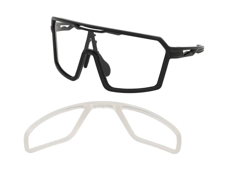 Crullé Photochromic Ace C1 , Occhiali Da Sole Graduati O Non Graduati , Prova Online , Unisex , Plastica , Mascherina , Nero , Adrialenti