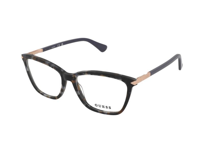 Guess GU2880 056 , Occhiali Da Vista Graduati , Plastica , Misura S , Quadrati , Multicolore , Adrialenti