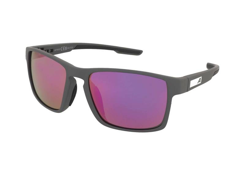 Alpina Stream Midnight Grey Matt/Purple Mirror