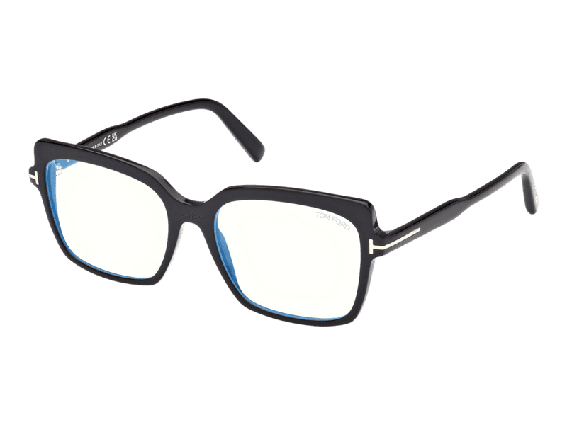 Computer-Brille Tom Ford FT5947-B/V 001 mit Blaulichtfilter