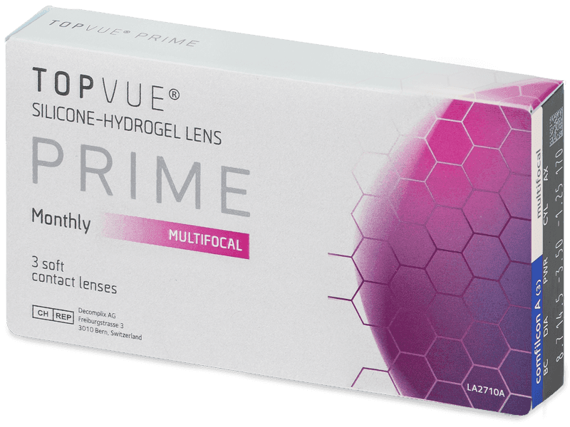 TopVue Prime Multifocal (3 šošovky)