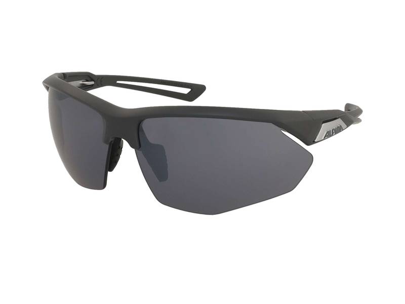 Ochelari de soare Alpina Nylos HR Midnight-Grey Matt/Silver Mirror